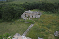 Photo tour of the Mayan Ruins at Oxkintok - yucatan mayan ruins,yucatan mayan temple,mayan temple pictures,mayan ruins photos